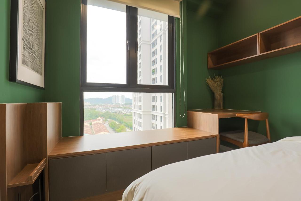 Peaceful Studio W Pool For 3 Pax - Seri Kembangan Kültér fotó
